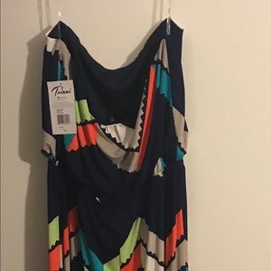 Strapless tube top Maxi dress